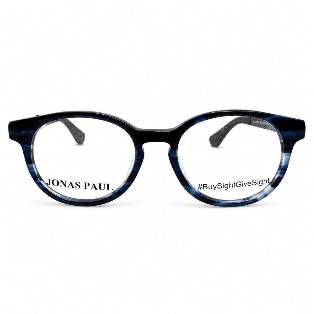 Jonas Paul Paul Paige Eyeglass Frames Blue Tortoise 43-15-125 - New